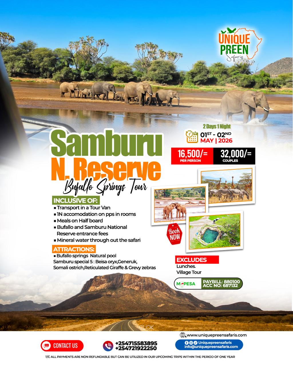 2 Days 1 Night Samburu
